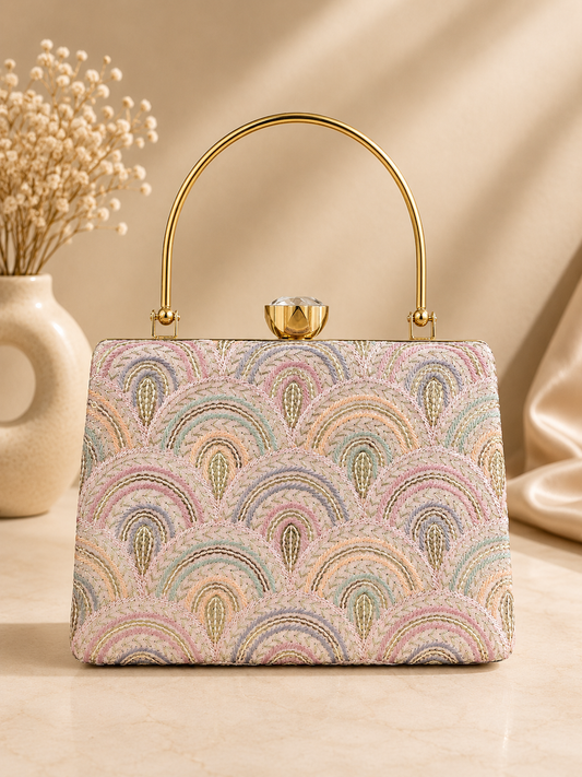 CHIKANKARI CLUTCH