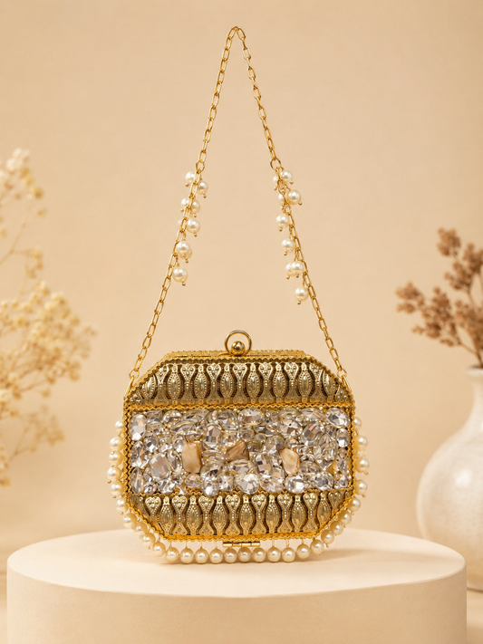 ZOHA BRASS BAG