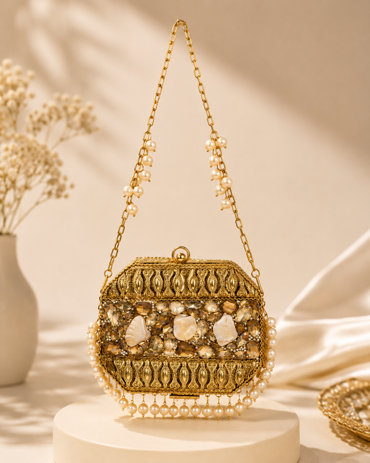 ZOHA BRASS BAG