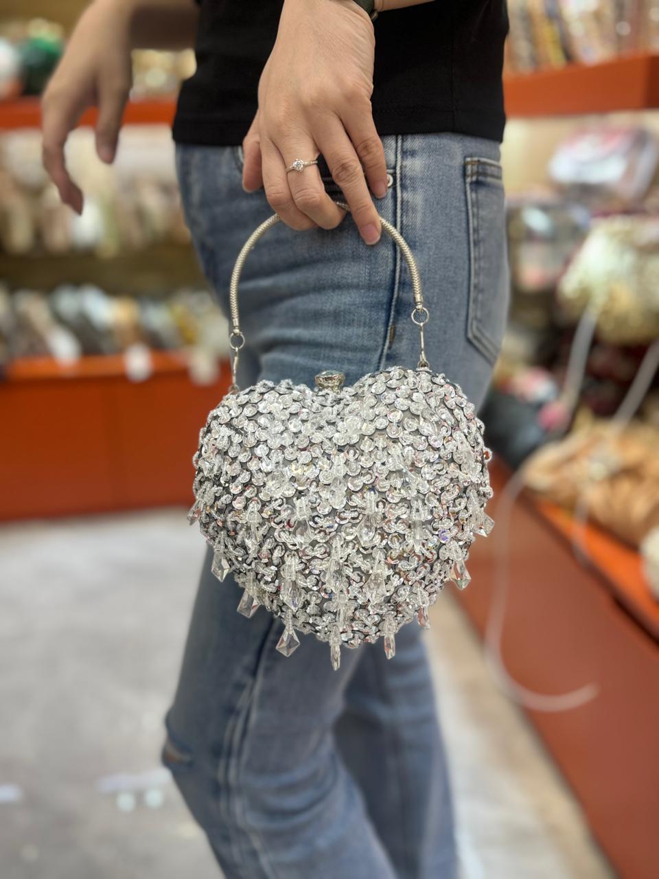 Heart sling bag