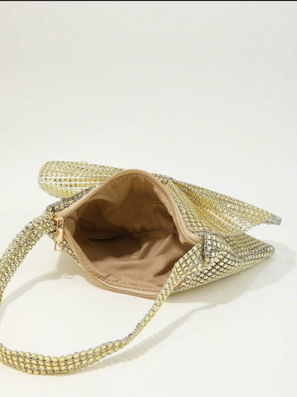 RHINE STONE BOW BAG