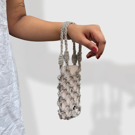 RHINE STONE MOBILE BAG