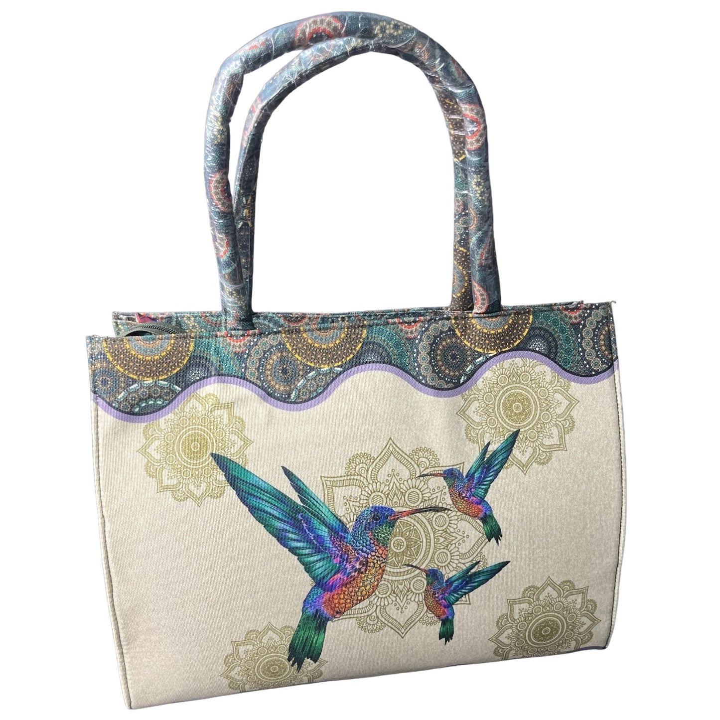 Bird bang tote with Compartment