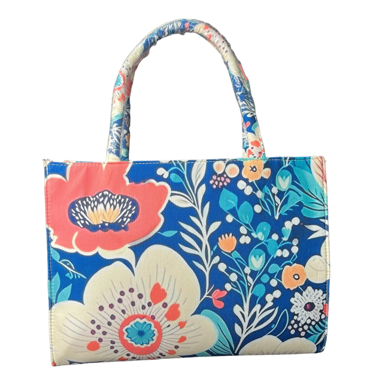 Floral Tote with 2 Compartment